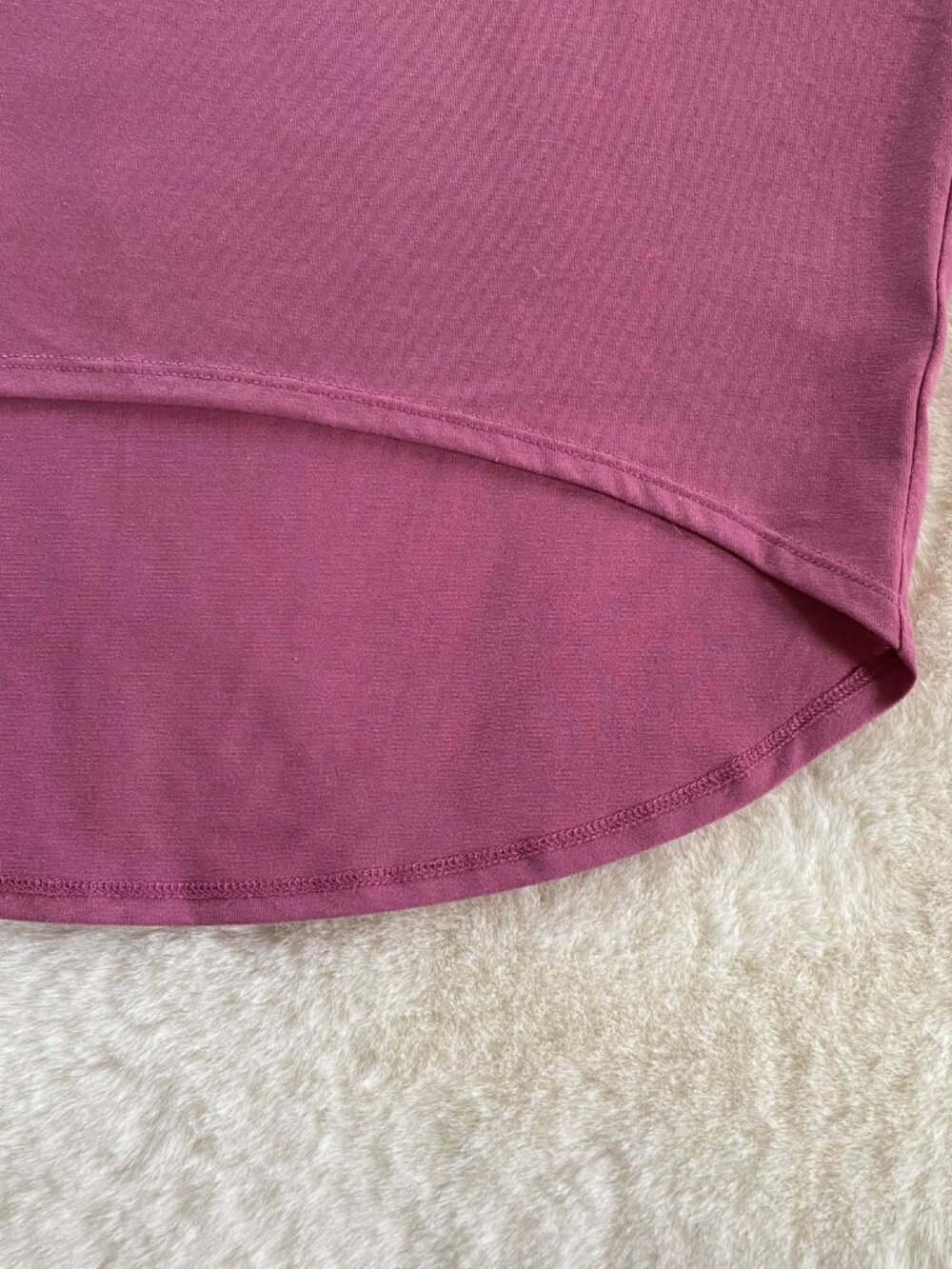 LuLaRoe Irma Pink T Raglan Sleeves size XXS oversized relaxed fit - Picture 4 of 7
